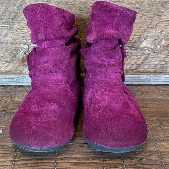 Girls Suede Dress Boots - Picture 3 of 7